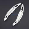 For Porsche Macan Cayenne Panamera 718 Boxster Cayman Spyder Aluminum Steering Wheel Paddle Shifter Extension Silver Accessories
