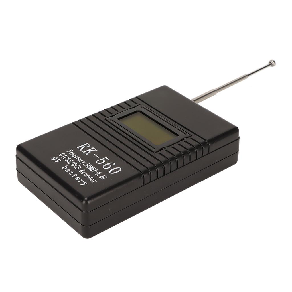 Mini Radiofrequenzzähler 50MHz‑2.4GHz Tragbarer Radiofrequenztester mit Antenne für