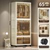 Multi-Layer Foldable Storage Cabinet: Plastic Wardrobe, Shelving Unit, Toy Organizer, Clothes Box