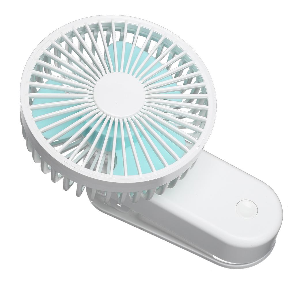 Clipon Desk Fan 3 Gears Wind Speeds Magnetic Small Portable Fan for Home Office