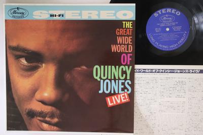 LP Record QUINCY JONES - Great Wide World Of Quincy Jones: L 195J32 MERCURY 1984 Japan Jazz Used