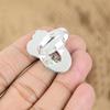 Sterling Silver Rhodonite Gemstone Sister Ethnic Flower Heart Chakra Unique Ring