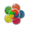 Kids Color Sorting Sensory Toy Fine Motor Skills Portable Toddlers Color Learning Educational Colorful Rubber Beads Squeeze Matching Game