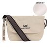 Lee Arcana Shoulder Flap Messenger Size White Bag, Canvas, Women's, 320-1302, Bag, 10,