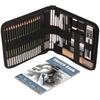 KALOUR New Product Hot Sale New 54pcs Sketching and Charcoal Pencil Sketch Set with Sketch Pad
