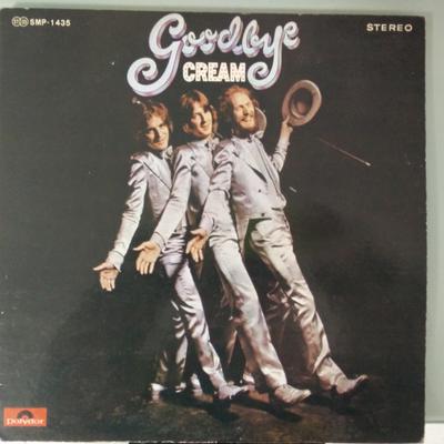 LP Record CREAM  Goodbye SMP1435 POLYDOR 1969 Japan Rock Used