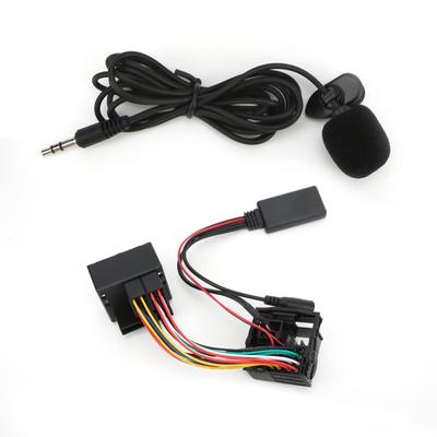Mikrofon do autorádia s kabelovým adaptérem Bluetooth 5.0 Náhrada pro Opel Agila CD30 CD30 MP3 2000‑2007
