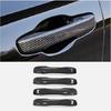 Carbon Fiber Exterior Door Handles Cover Trim 4pcs For Honda CRV CR-V -2025