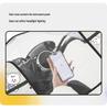 Electric Vehicle Windshield Summer Sunscreen Poncho – Windproof Sunshade for Battery Motorcycles