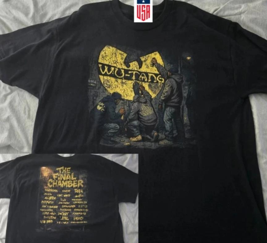 Wu- Tang Clan The Final Chamber Tour T-Shirt All Size S
