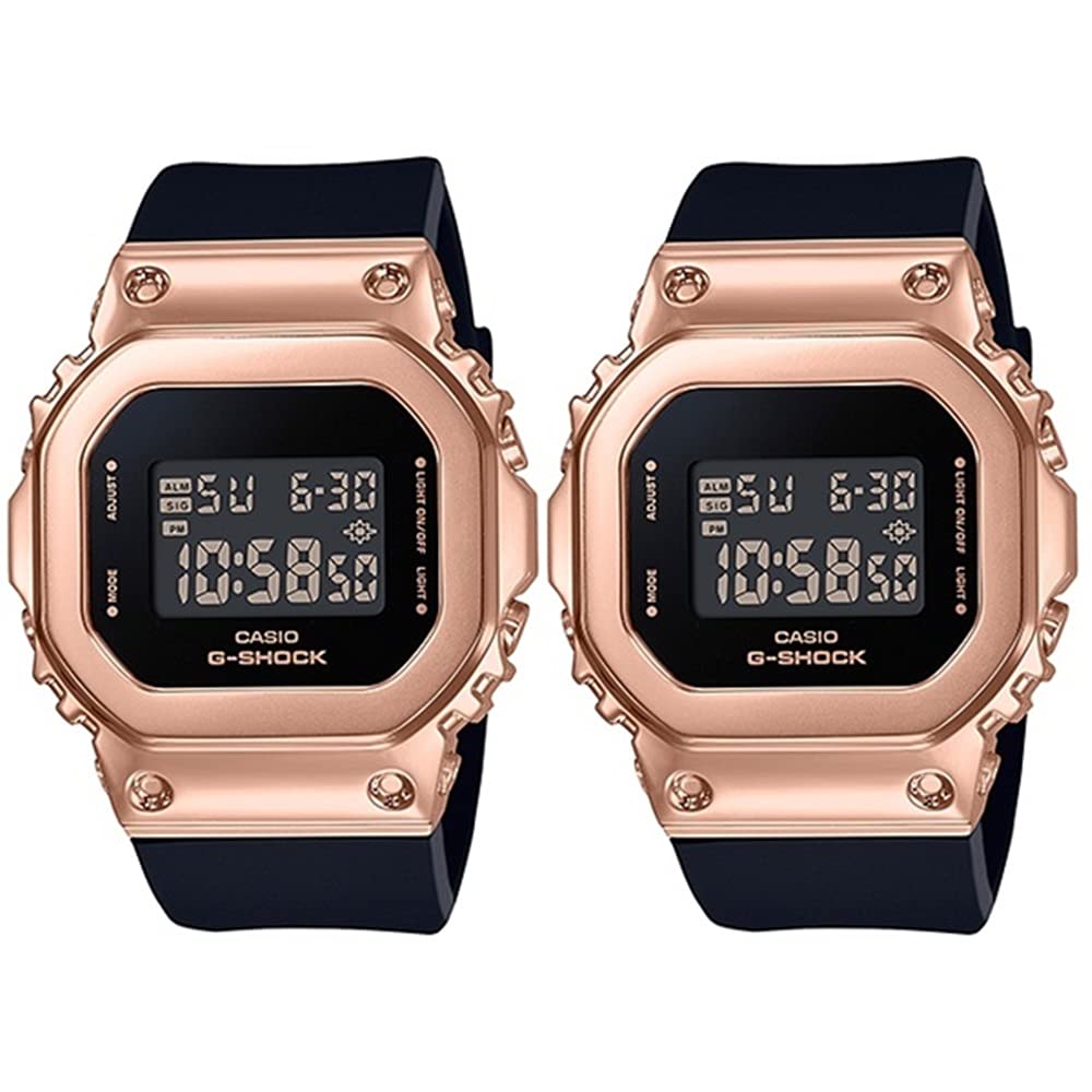 

[Casio] CASIO Waterproof Pair Watch G-SHOCK Men s Women s Unisex Pair Metal Silicone Black GM-S5600PG-1GM-S5600PG-1 Watch