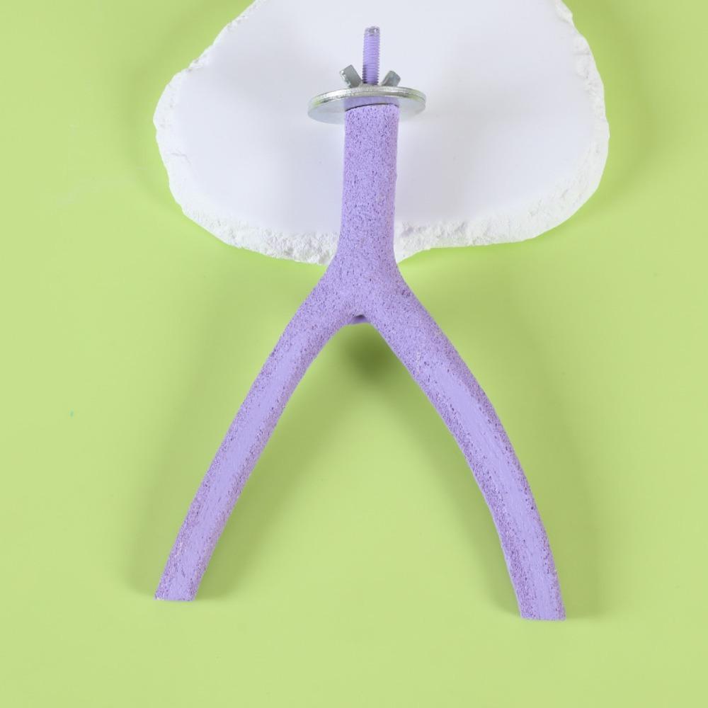 Non-slip Bird Standing Perches Stick Resin Bird Chew Rod Bird Grinding Claw Stick Budgie