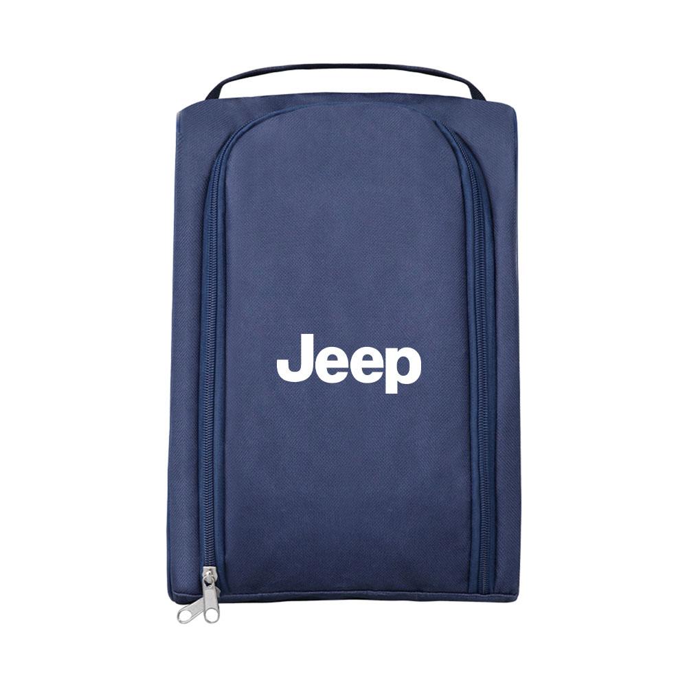 Car Emblem Shoes Storage Bag Organizer Interior Accessory Auto Styling For Jeep Grand Cherokee Wrangler Renegaed Compass JPB JK AMP1