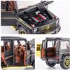 Benz G63 AMG Modellauto im Maßstab 1:24, Spielzeugauto zum Zurückziehen aus Zinklegierung mit Sound und Licht für Kinder, Jungen und Mädchen