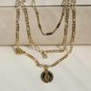 Layered Hip-Hop Style Metal Necklace for Women - European & American Design