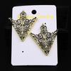 1Pair Unisex Fashion Hollow Geometric Flower Brooch Pin Suit Tie Hat Scarf Badge