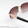 Anti Blue Light Reading Glasses for Elderly Frameless Diamond Cut Edge HD Far Sight Eyewear Luxury