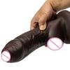 Soft Feeling Realistic Dildo Penis Black Brown Large Glans Simulated Medical Silicone Adult Sex Toy for Women Masturbators 18+
