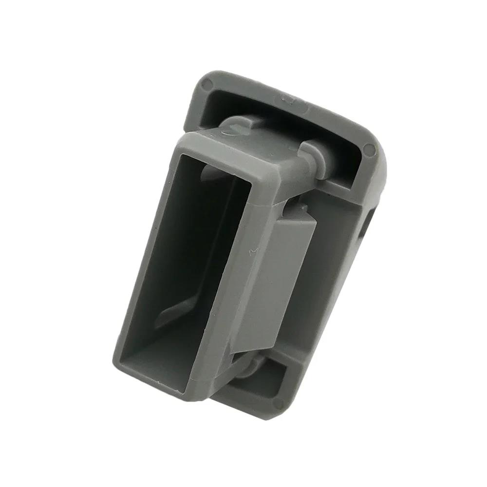 1Pc Gray Car Sun Visor Hook Clip Bracket Hanger MR654343 For Mitsubishi ASX Lancer EVO 10 Pajero3 V70 V60 2012-2014 2015 2016
