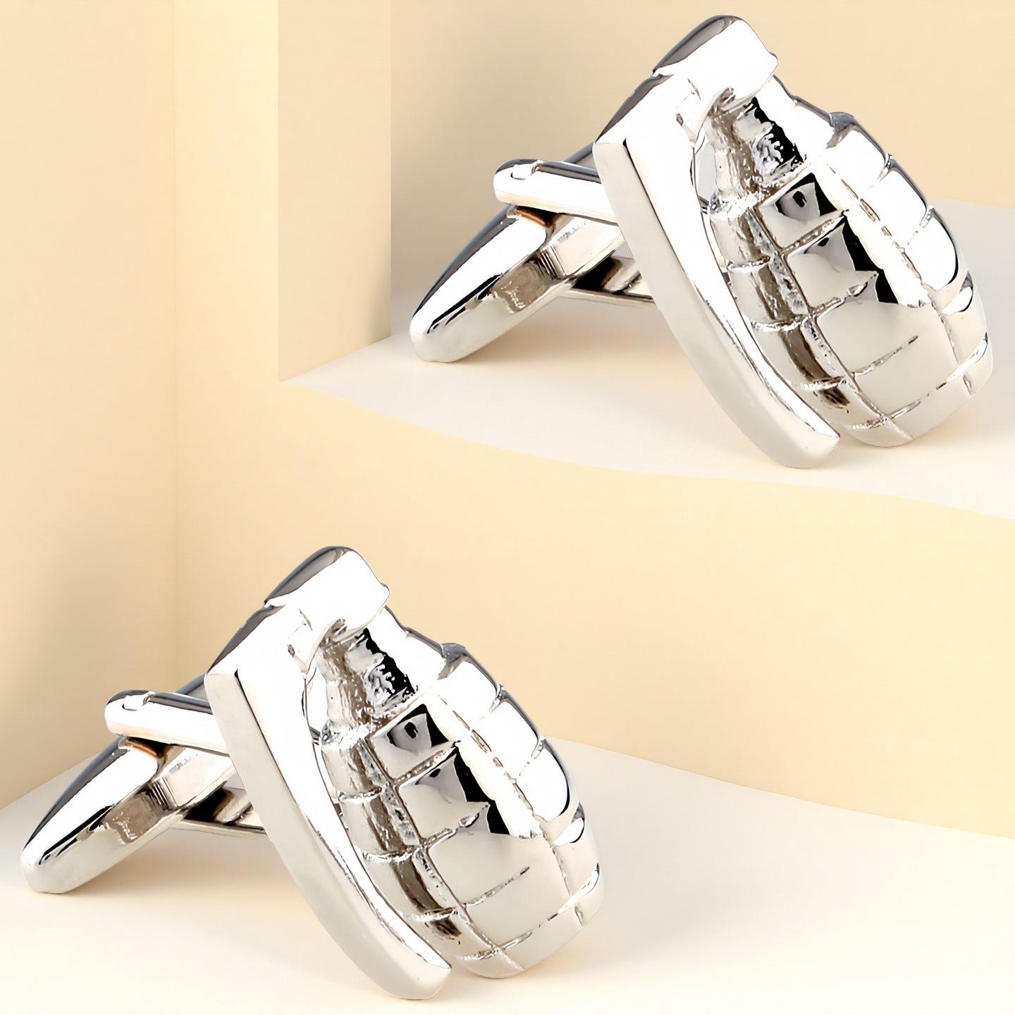 

Red Wine Bottle Opener Cufflinks with Spray Printing Design K9