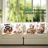 Autumn Small Animals Pillowcase Printed Polyester 45x45cm Throw Pillowcover Decorative Sofa Cushion Pillowslip Home Decor