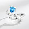 Whale Ring: Simple & Stylish Engraved Women's Fashion Jewelry