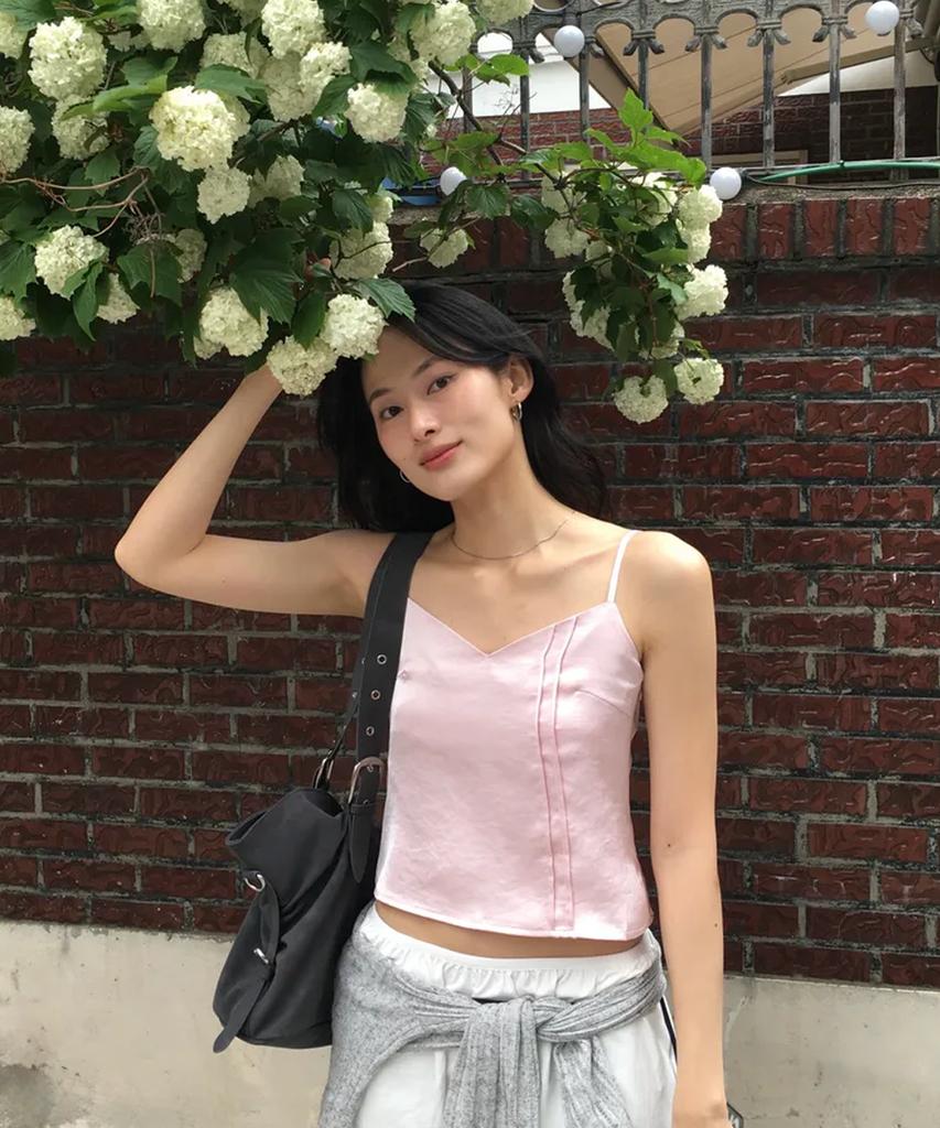 Yuupeu Joy Sleeveless Top - Pink