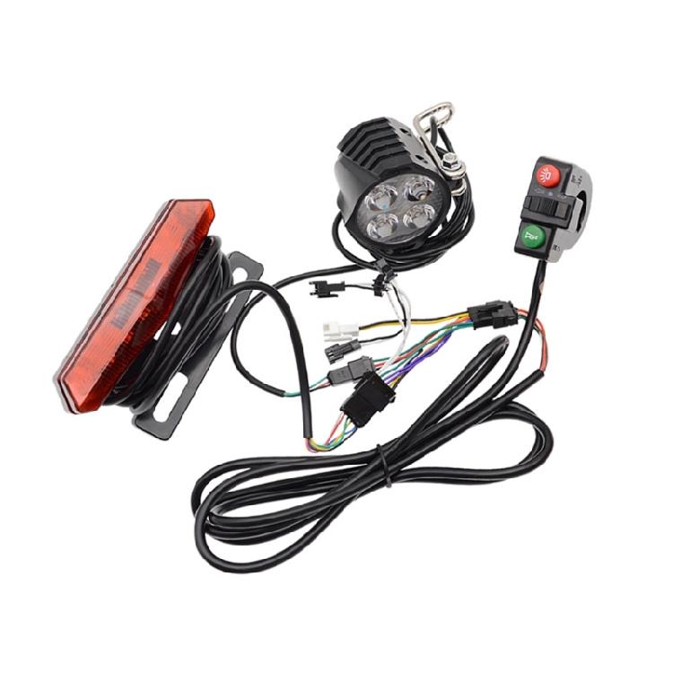 Wasserdichte Elektrische Fahrrad Scheinwerfer und Rücklicht Fahrrad LED Licht Fahrrad Blinker Rücklicht Elektrofahrrad Zubehör
