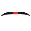 Car Rear Tail Trunk Spoiler Universal 117 128cm Adjustable Strong Adhesion Trunk Lid Spoiler Wing Glossy Black Red