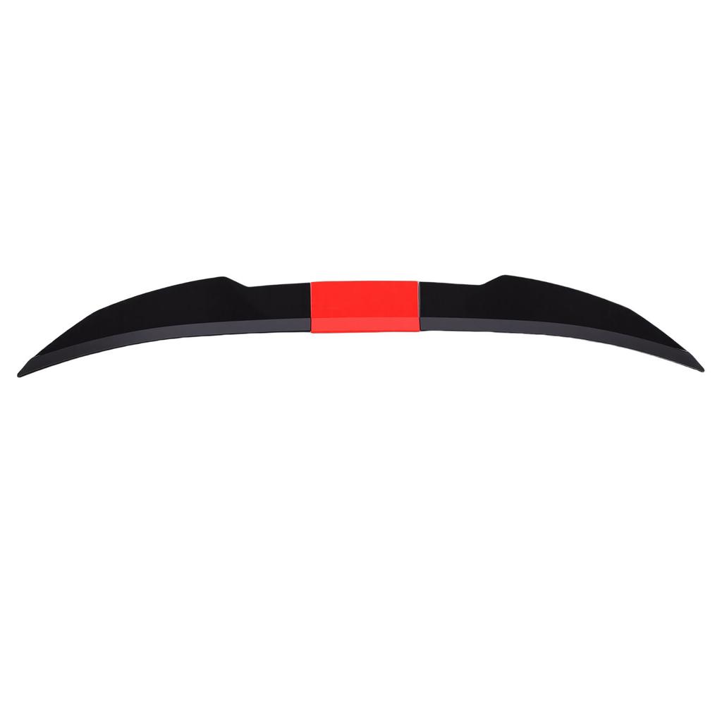 Car Rear Tail Trunk Spoiler Universal 117 128cm Adjustable Strong Adhesion Trunk Lid Spoiler Wing Glossy Black Red