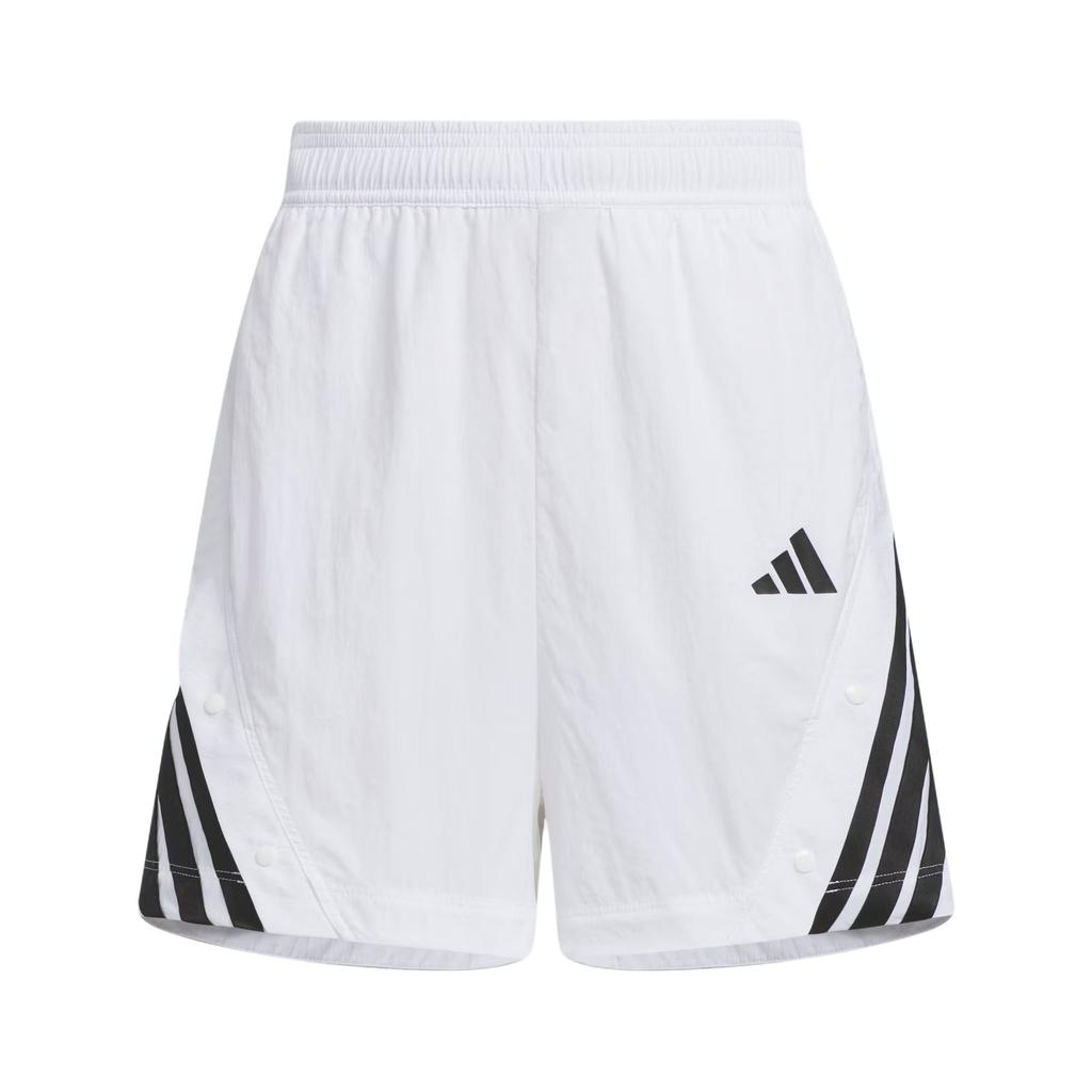 New Adidas Dance SS25 WOVEN Casual Shorts Women's White/Black KE5853