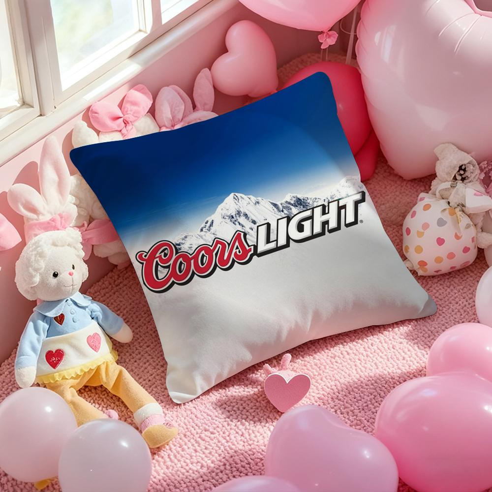 C-Coors Classic Cushion Cover Pattern Printed Pillowcase for Living Room Sofa Cushion Cover & Bedroom Decor