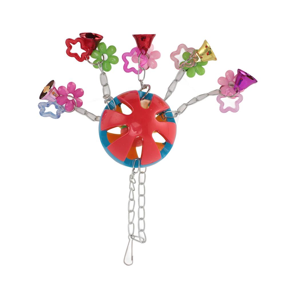 Papagei Glockenspiel Spielzeug Bissfestes Plastik Vogel Hängeglockenspiel Spielzeug Angstreduzierung Käfigspielzeug für