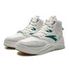 Anta Durable Lightweight Low-Top Skate Shoes Men Sneakers White Green 912238085-2