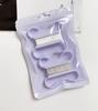 Macaron Colored Nail Dust and Cleaning Brush for Nail Art