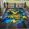 Soft Floor Carpet Fenerbahçe FC Pattern Area Rug Decorative Mat For Home Room Decoration