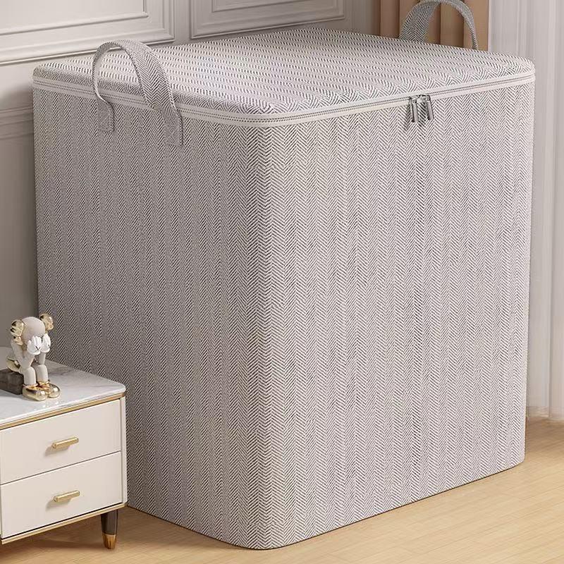 Large Capacity Non-Woven Quilt & Clothes Storage Bag for Bedroom