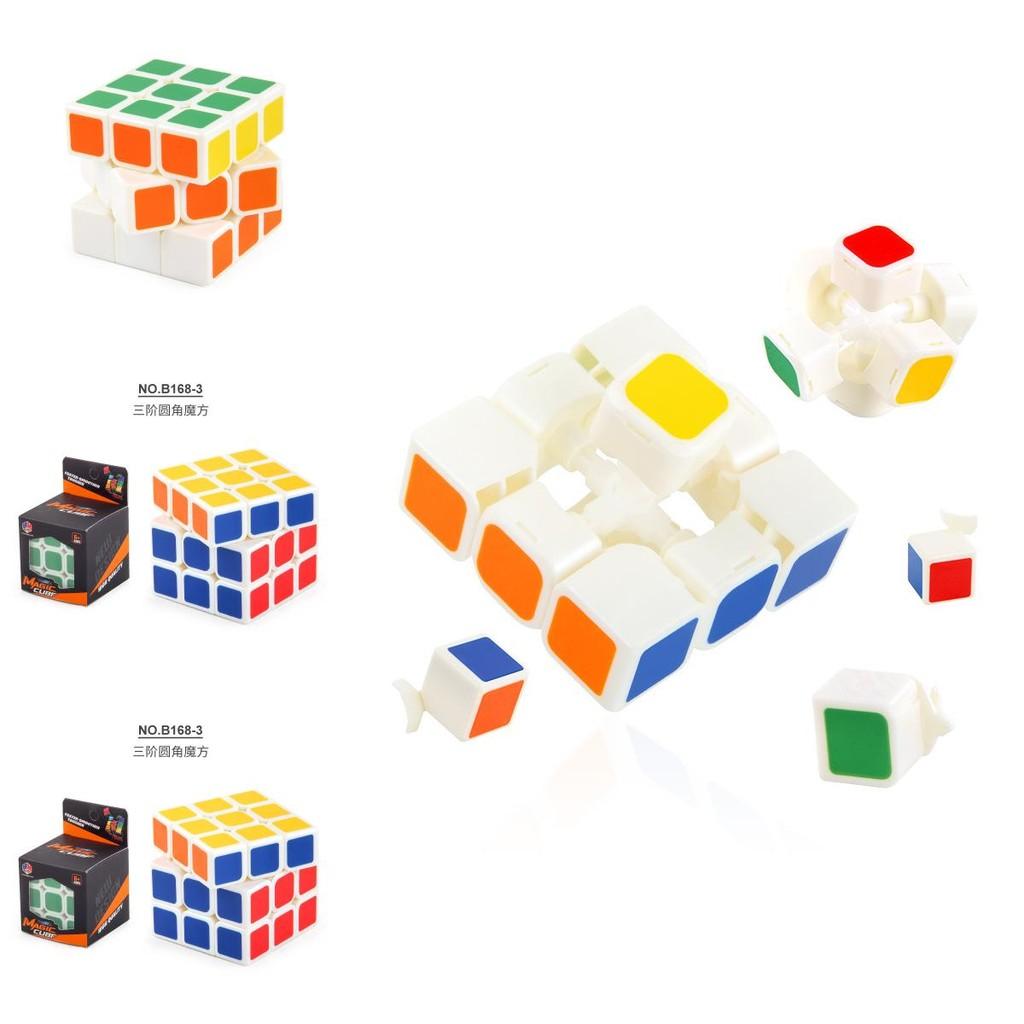 B168-3 Kids Educational Magic Cube Toy 5.7cm Three Layer Puzzle For Brain Development