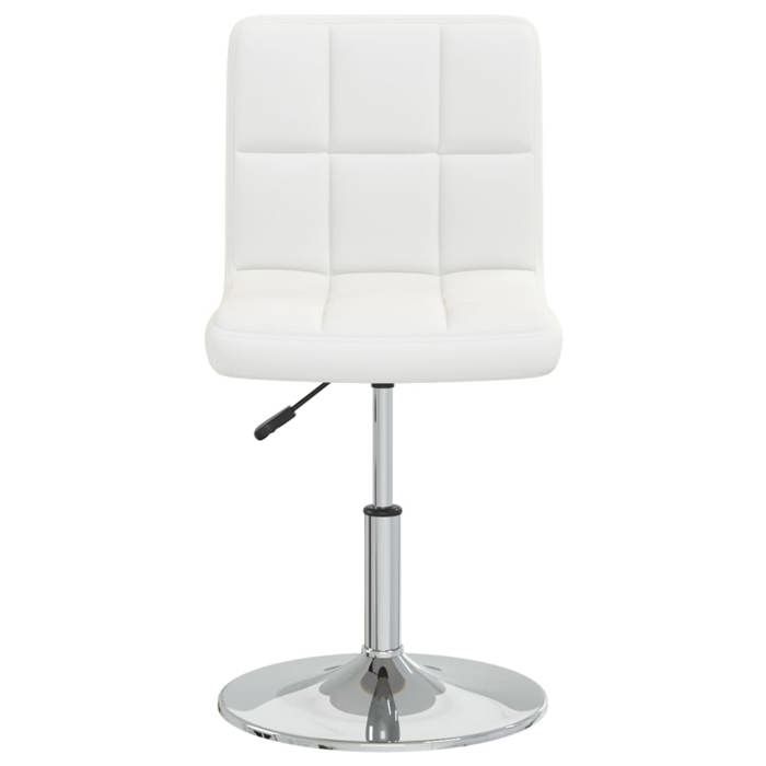 VidaXL Chaise de Salle à Manger Siège à Dîner Chaise Pivotante de Repas Siège de Cuisine Meuble de Cuisine Hauteur Réglable 3087438