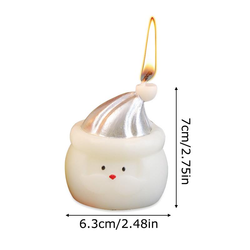 معطر جو للغرفة برائحة الزهور الخضراء اللطيفة، ديكور للحفلات، سانتا كلوز، جو عيد الميلاد، 6x6x7 سم