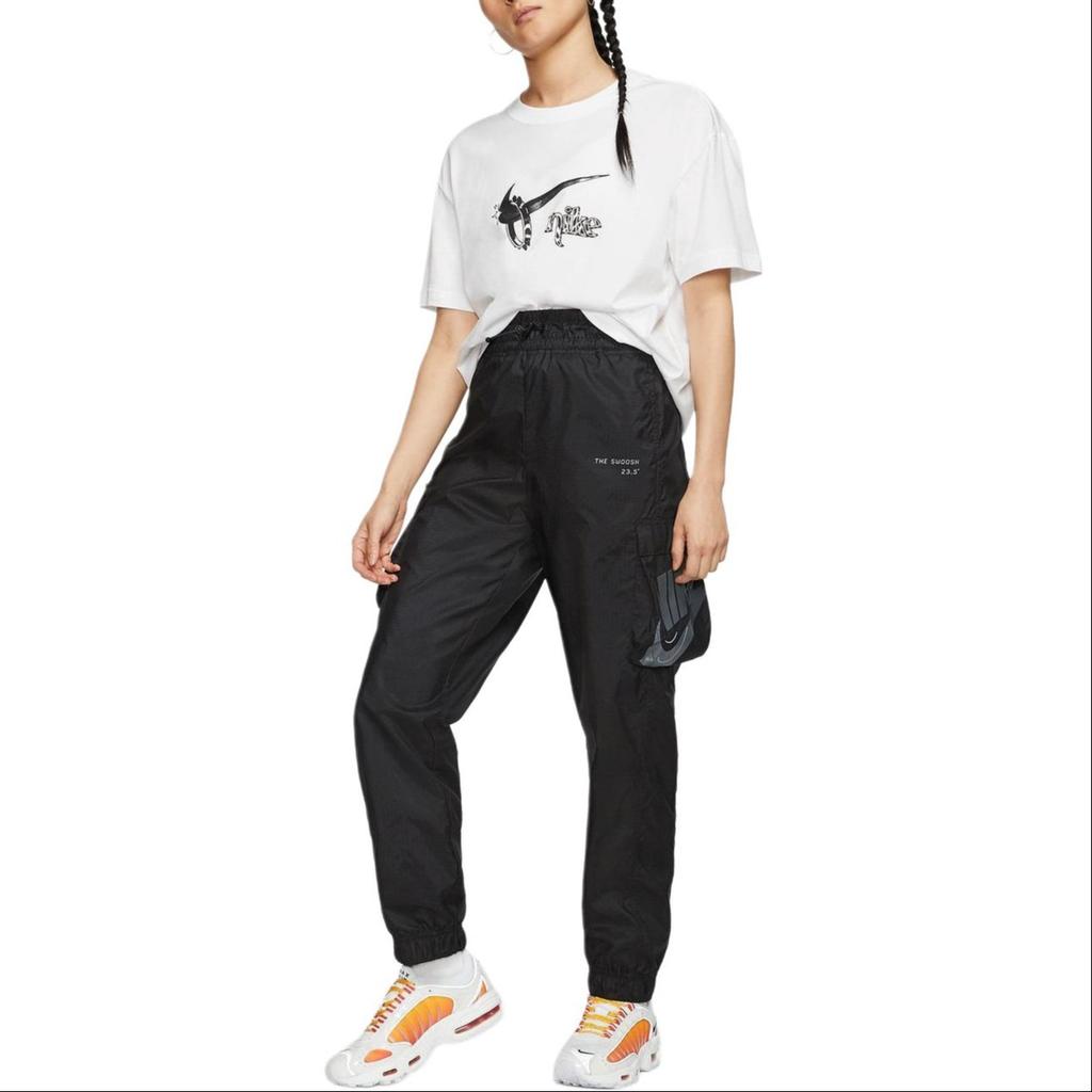(WMNS) Nike Sportswear Boyfriend fit Casual Short Sleeve White Women's CT8927-100
