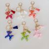 Colorful Artistic Resin Balloon Dog Keychain - Stylish and Creative Design
