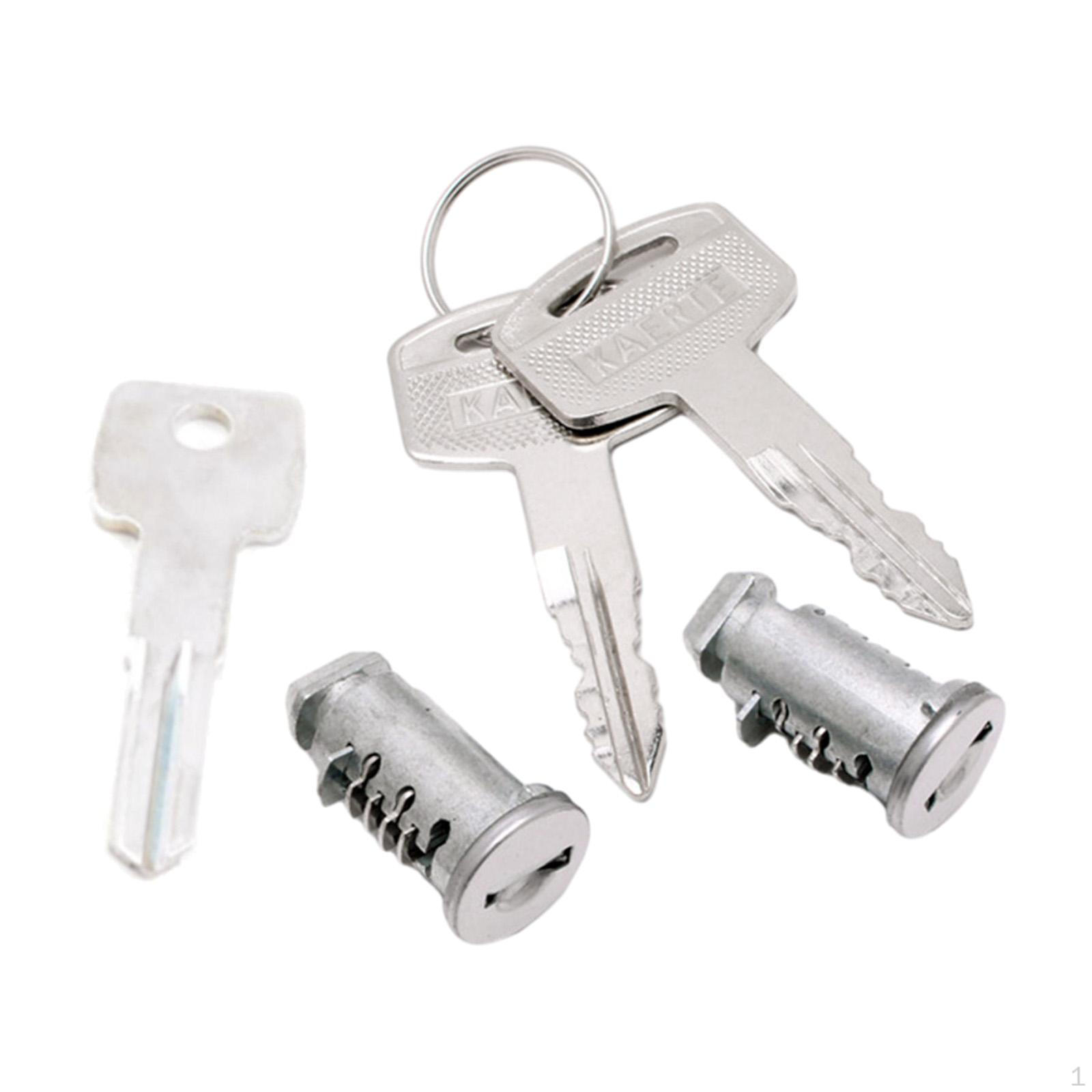 

2 Pieces Lock Cylinders for Car ,Racks System, Cargo Bar with Key Premium Roof Rack Kit,
