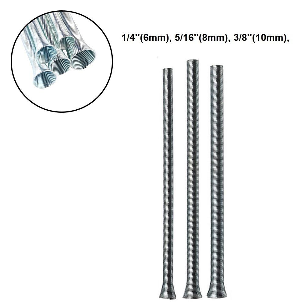 For Plumbing Tasks Spring Steel Bender Pipe Bender Set 1 4\'\' 6mm Aluminum Pipe Bending Equipment 3pcs Spring Bender Set