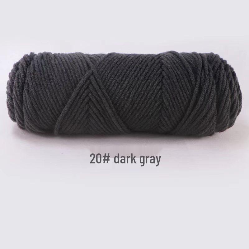 8-Strand Lover's Cotton Knitting Yarn - Thick Wool Milk Cotton for Baby Yarn Knitting, Suitable for All Adults, Free Shipping