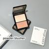 2IN1 Highlighter/Contour/Blush Makeup Palette Face Makeup Matte Lighten Facial Highlight M3K2