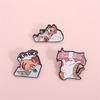 Cats Themed Lapel Pin Versatile Outfit Enhancer Fashion Jewelry Accessory Perfect Gift For Cats Lover And Friend