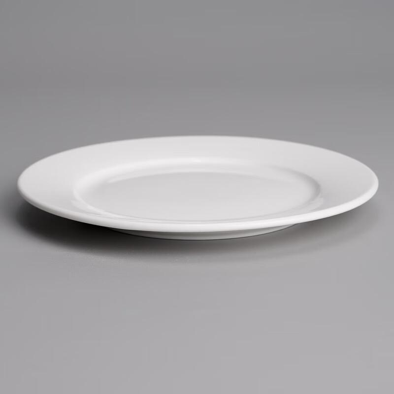 16-inch Round Ceramic Flat Dinner Plate