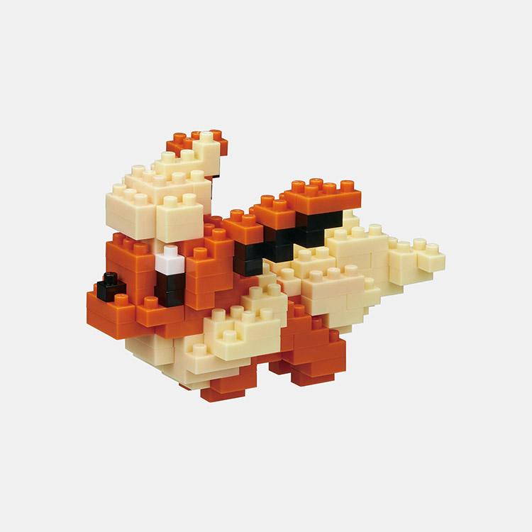 [Bandai] Pokemon Flareon Nanoblock Building Kit by Bandai