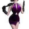 Chinese Chinese Open Baby Open Extreme Costume [Sriben] Clothes, Cosplay, Sexy, Erotic, See-through, Lace, Dress, Chest, Feminine, Doll, Back,